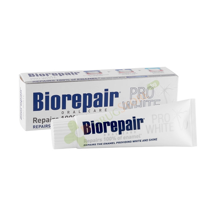 БИОРИПЕЪР ИЗБЕЛВАЩА ПАСТА ЗА ЗЪБИ 75 мл / BIOREPAIR WHITENING TOOTHPASTE
