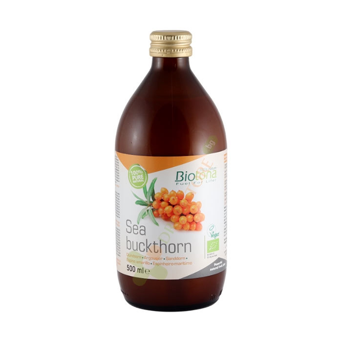 БИО СОК ОТ ОБЛЕПИХА 500 мл / BIOTONA BIO SEA-BUCKTHOTN JUICE