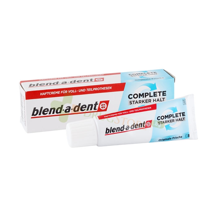 БЛЕНД-А-ДЕНТ ФИКСИРАЩ КРЕМ ЗА ЗЪБНИ ПРОТЕЗИ ОРИГИНАЛ 47 г / PROCTER &amp; GAMBLE BLEND-A-DENT PROSTHETIC FIXATION CREAM ORIGINAL