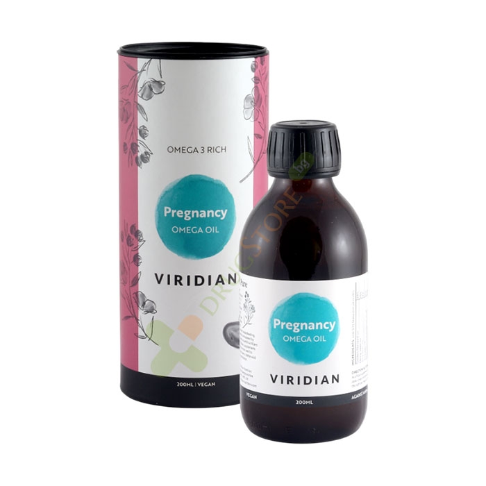 БРЕМЕННОСТ ОМЕГА КОМПЛЕКС 200 мл / VIRIDIAN PREGNANCY OMEGA OIL