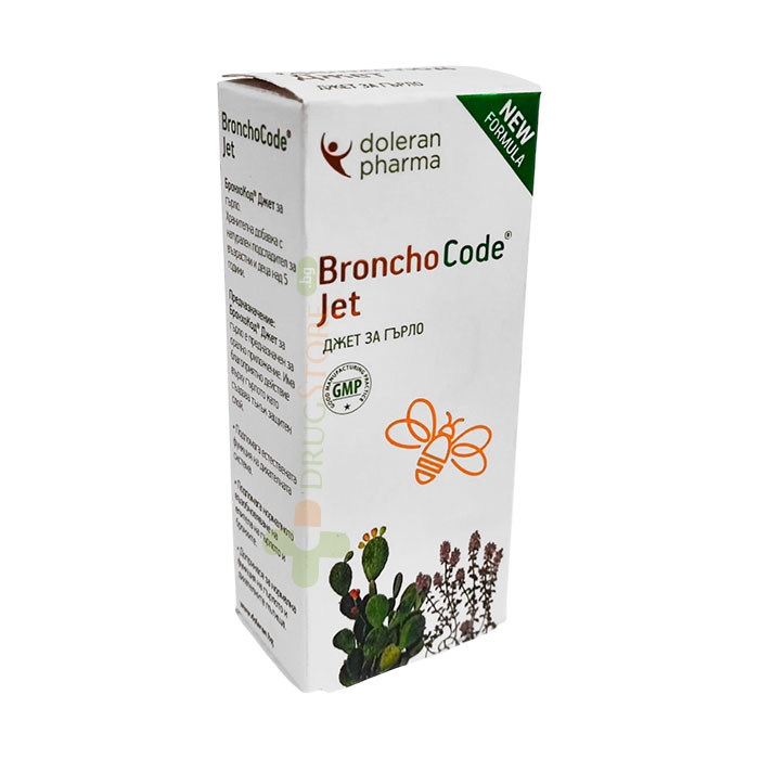 БРОНХОКОД джет за гърло 20 мл / DOLERAN PHARMA BRONCHOCODE JET