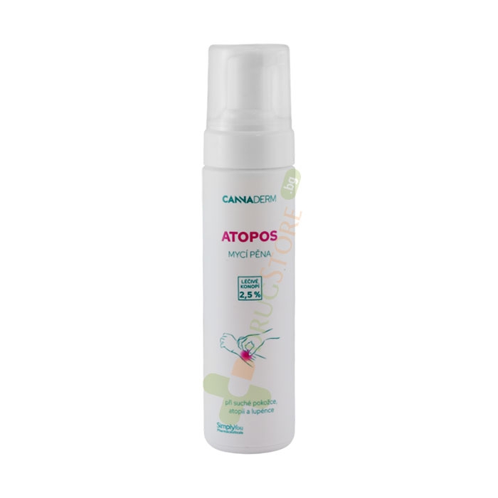 КАНАДЕРМ АТОПОС ИЗМИВАЩА ПЯНА 180 мл / CANNADERM ATOPOS CLEANSING FOAM