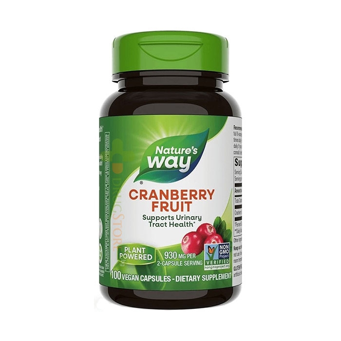 ЧЕРВЕНА БОРОВИНКА капсули 465 мг. 100 броя / NATURE&#039;S WAY CRANBERRY