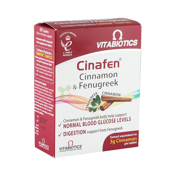 ВИТАБИОТИКС ЦИНАФЕН таблетки 60 броя / VITABIOTICS CINAFEN