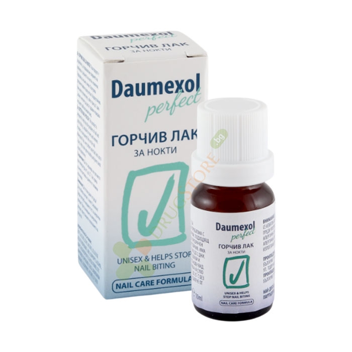 ДАУМЕКСОЛ ГОРЧИВ ЛАК ЗА НОКТИ 10 мл / DAUMEXOL UNISEX &amp; HELPS STOP NAIL BITING