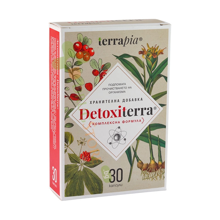 ДЕТОКСИТЕРА капсули 30 броя / TERRAPIA DETOXITERRA