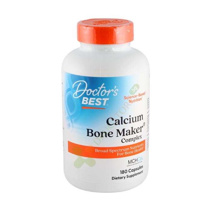 ДОКТОР&#039;С БЕСТ КАЛЦИЙ КОМПЛЕКС капсули 180 броя / DOCTOR&#039;S BEST CALCIUM COMPLEX