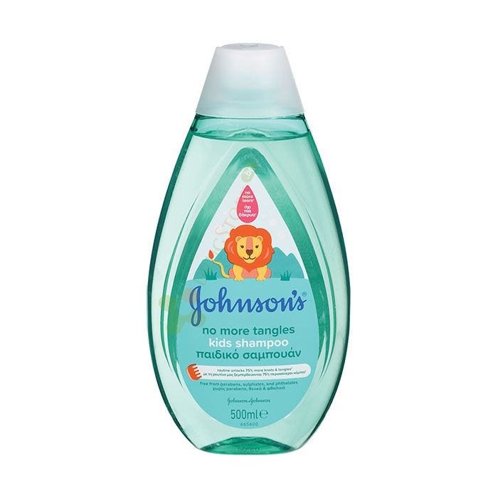 ДЖОНСЪНС ДЕТСКИ ШАМПОАН ЗА ЛЕСНО РАЗРЕСВАНЕ 500 мл / JOHNSON &amp; JOHNSON NO MORE TANGLES KIDS SHAMPOO