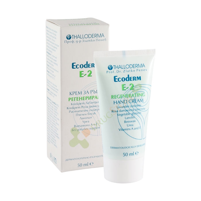 ВЪЗСТАНОВЯВАЩ КРЕМ ЗА РЪЦЕ Е-2 50 мл / ECODERM E-2 REGENERATING HAND CREAM