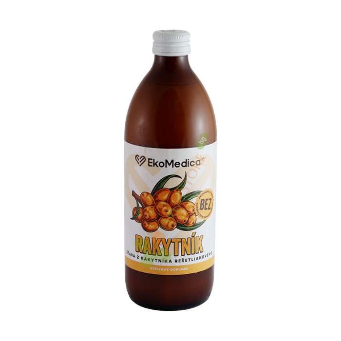 СИРОП ОТ МОРСКИ ЗЪРНАСТЕЦ (ОБЛЕПИХА) 500 мл / EKO MEDICA BUCKTHORN