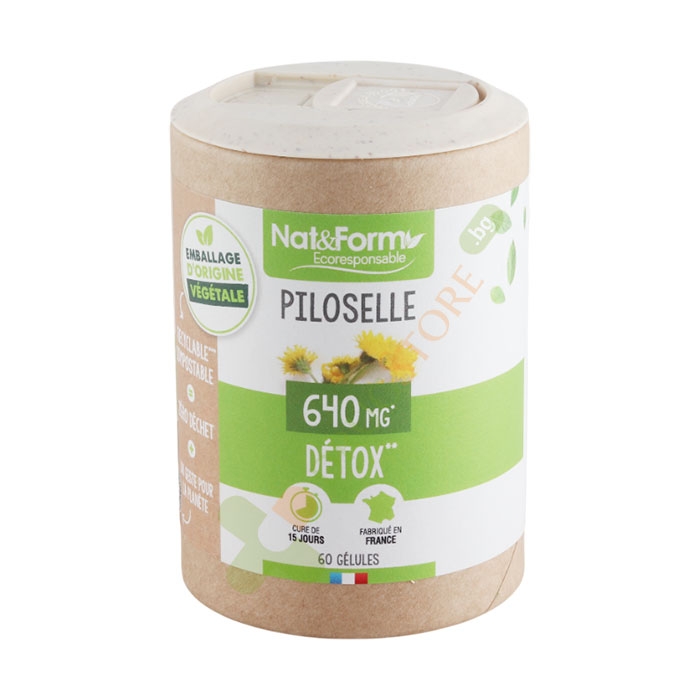 ЕКСТРАКТ ОТ МИШИ УШИ (РУНЯНКА) капсули 60 броя / NAT&amp;FORM PILOSELLE DETOX