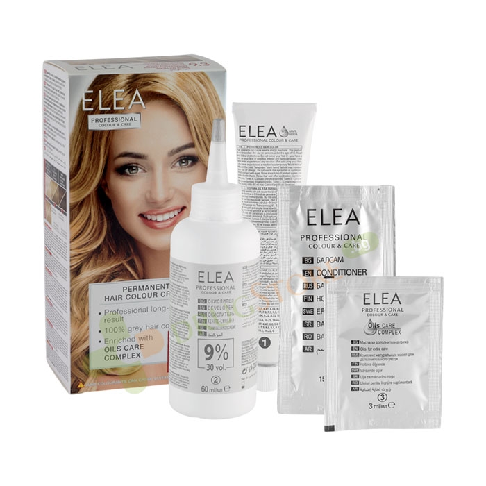 ЕЛЕА БОЯ ЗА КОСА 9.3 ЗЛАТНО СВЕТЛО РУС / ELEA PROFESSIONAL COLOUR &amp; CARE 9.3 GOLDEN LIGHT BLOND