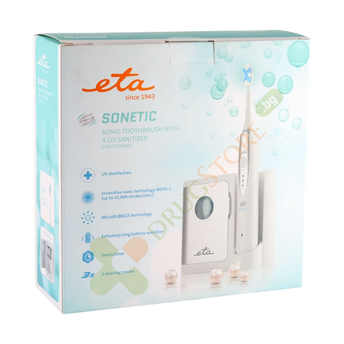 ЕЛЕКТРИЧЕСКА ЧЕТКА ЗА ЗЪБИ SONETIC UV SANITIZER / ELECTRIC TOOTHBRUSH SONETIC UV SANITIZER