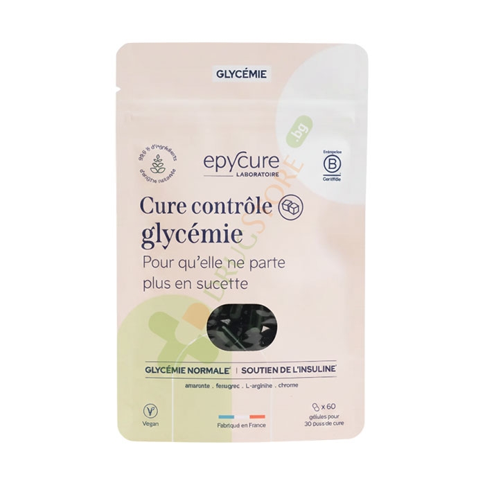 СТАБИЛНА КРЪВНА ЗАХАР капсули 60 броя / EPYCURE LABORATOIRE GLYCEMIA
