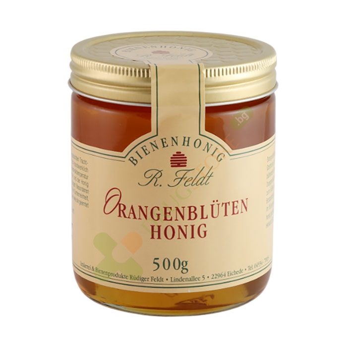 ПЧЕЛЕН МЕД ОТ ПОРТОКАЛОВ ЦВЯТ 500 г / RUDIGER FELDT PRODUCTS ORANGE HONEY