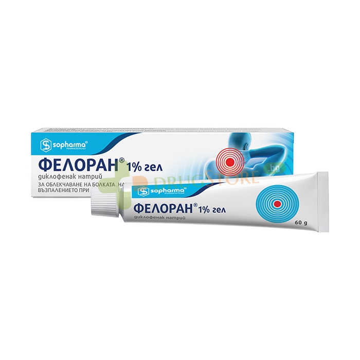 ФЕЛОРАН гел 1 % 60 грама / FELORAN GEL