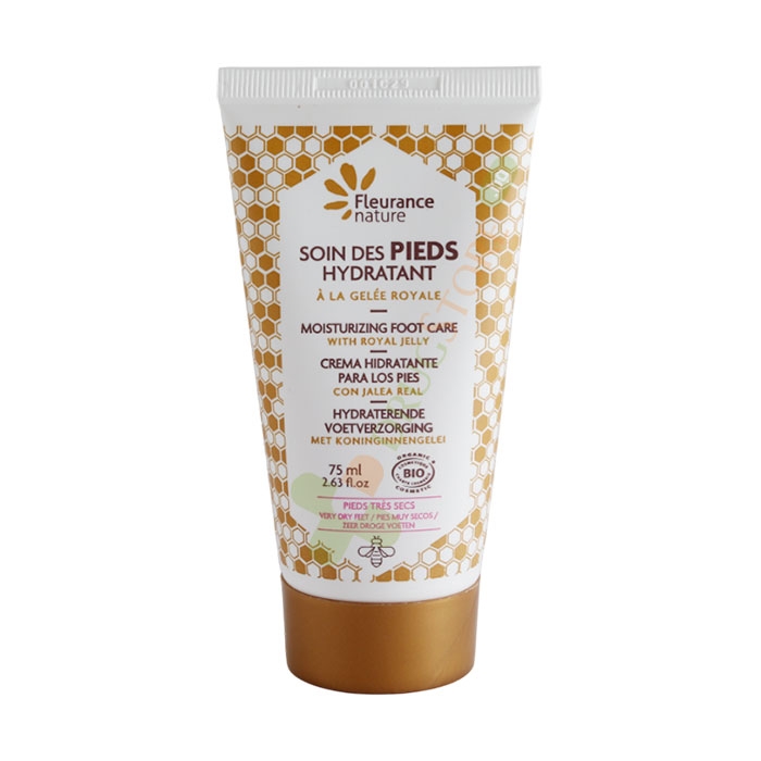 БИО ОВЛАЖНЯВАЩ КРЕМ ЗА КРАКА С ПЧЕЛНО МЛЕЧИЦЕ 75 мл / FLEURANCE NATURE MOISTURIZING FOOT CREAM WITH ROYAL JELLY
