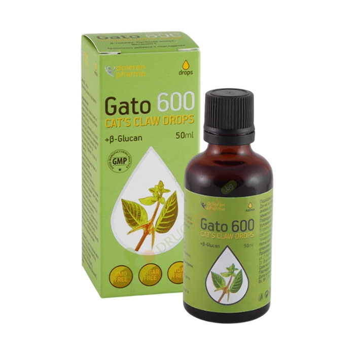 ГАТО 600 КОТЕШКИ НОКЪТ капки 50 мл / DOLERAN PHARMA GATO 600 CATS CLAW