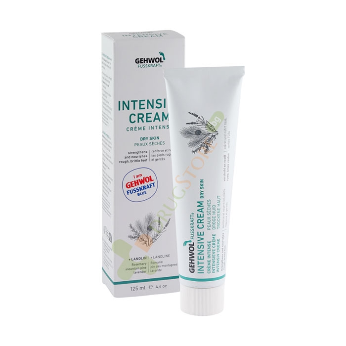 ГЕВОЛ FUSSKRAFT ИНТЕНЗИВЕН ВЪЗСТАНОВЯВАЩ БАЛСАМ СИН 125 мл / GEHWOL FUSSKRAFT INTENSIVE CREAM BLUE