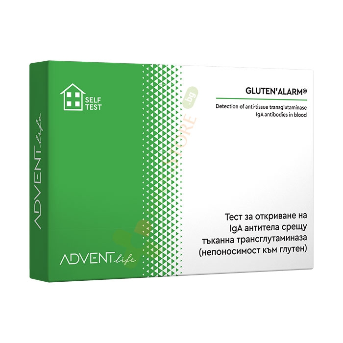 ТЕСТ ЗА ГЛУТЕНОВА НЕПОНОСИМОСТ 1 брой / ADVENT LIFE TEST FOR GLUTEN INTOLERANCE