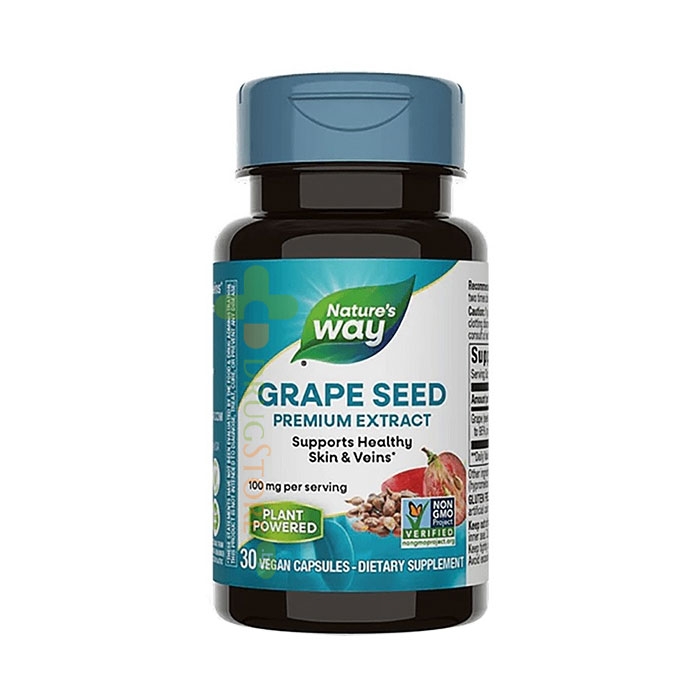 ГРОЗДОВО СЕМЕ капсули 30 броя / NATURE&#039;S WAY GRAPE SEED