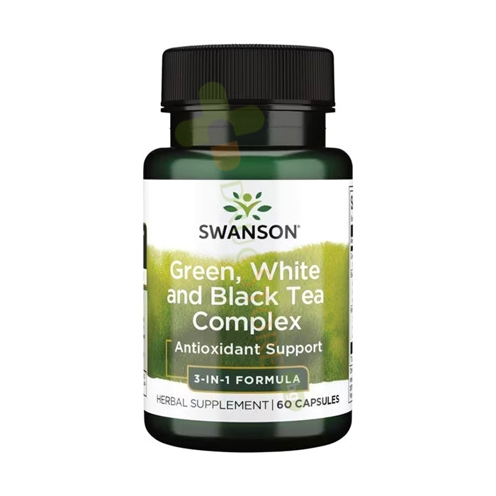 СУОНСЪН КОМПЛЕКС ОТ ЗЕЛЕН, БЯЛ И ЧЕРЕН ЧАЙ капсули 60 броя / GREEN, WHITE &amp; BLACK TEA COMPLEX