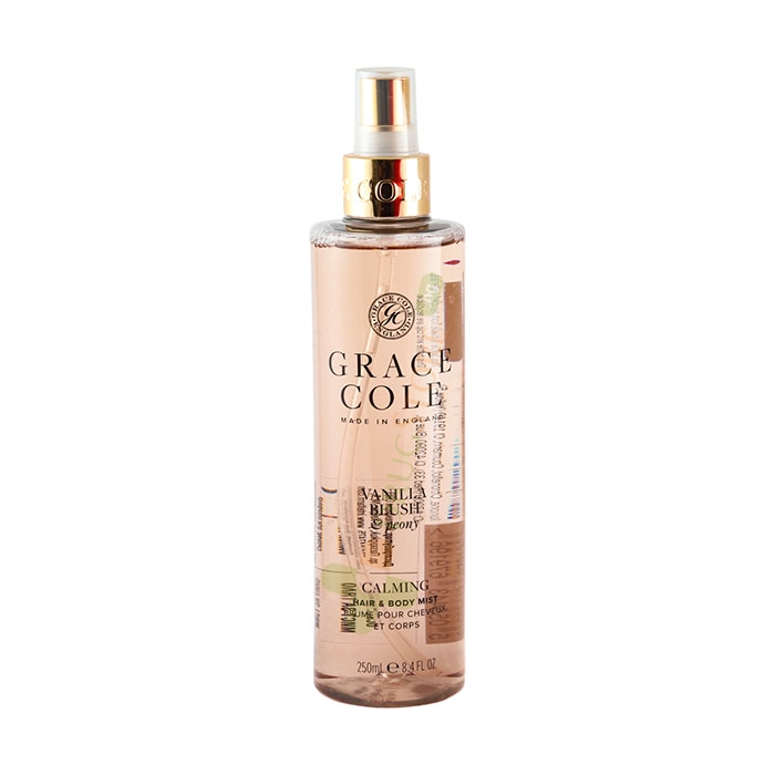 ГРЕЙС КОЛ ОСВЕЖАВАЩ СПРЕЙ - МИСТ ЗА ТЯЛО С ВАНИЛИЯ И БОЖУР 250 мл / GRACE COLE VANILLA BLUSH &amp; PEONY REFRESHING BODY MIST