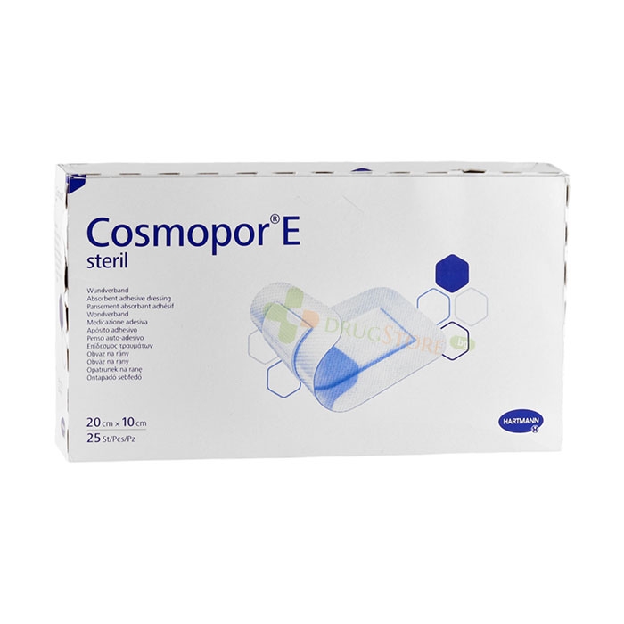 ХАРТМАН КОСМОПОР АНТИБАКТЕРИАЛНА, СТЕРИЛНА ПРЕВРЪЗКА 20 см / 10 см 25 броя / HARTMANN COSMOPOR ANTIBACTERIAL STERILE DRESSING