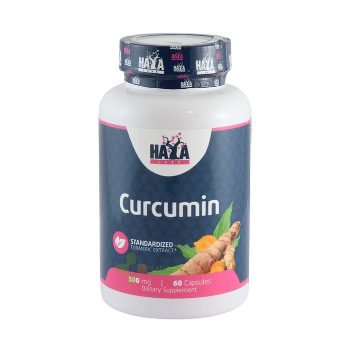 ХАЯ ЛАБС КУРКУМИН ЕКСТРАКТ капсули 500 мг 60 броя / HAYA LABS CURCUMIN TURMERIC EXTRACT