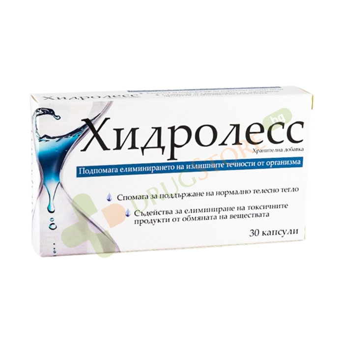 ХИДРОЛЕСС капсули 500 мг 30 броя / NATUR PRODUCT HYDROLESS