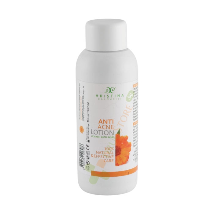 ЛОСИОН ПРИ АКНЕ 150 мл / HRISTINA ANTI ACNE LOTION
