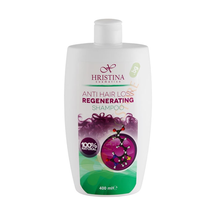 ШАМПОАН ПРОТИВ КОСОПАД 400 мл / HRISTINA ANTI HAIR LOSS SHAMPOO