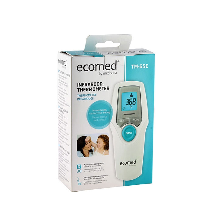 ИНФРАЧЕРВЕН ТЕРМОМЕТЪР МЕДИСАНА ЕКОМЕД модел TM 65E / MEDISANA AG INFRARED THERMOMETER ECOMED model TM 65E