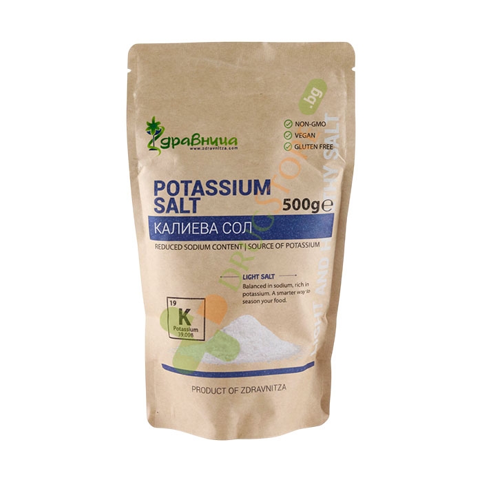 ЗДРАВНИЦА КАЛИЕВА СОЛ 500 г / ZDRAVNITZA POTASSIUM SALT