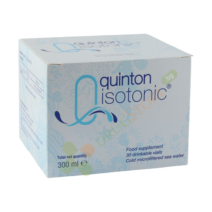 КИНТОН ИЗОТОНИК ампули 30 броя / ORIGINAL QUINTON LABORATOIRES ISOTONIC