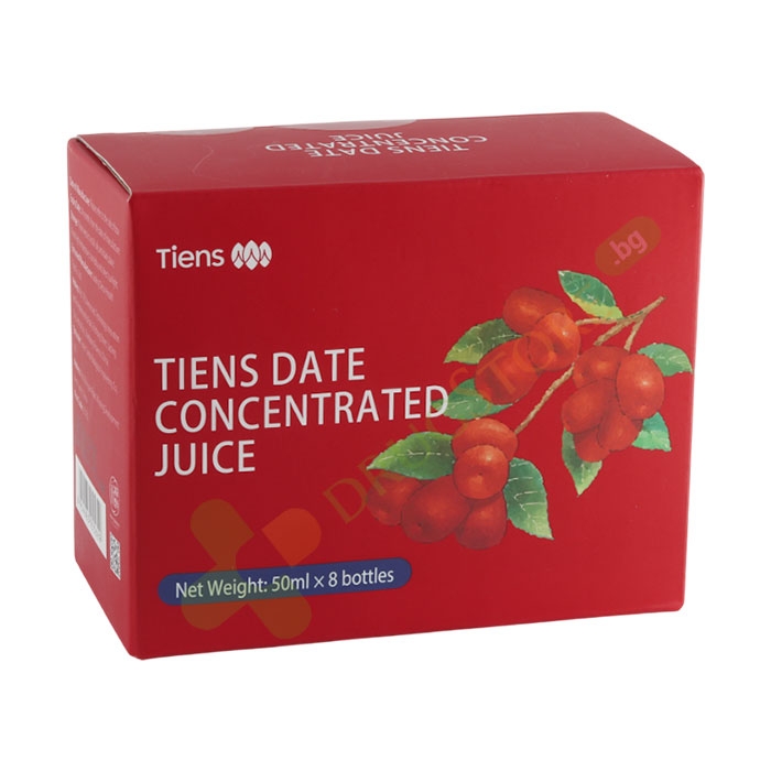 ЕКСТРАКТ ОТ КИТАЙСКИ ФУРМИ ампули 50 мл 8 броя / TIENS DATE CONCENTRATED JUICE