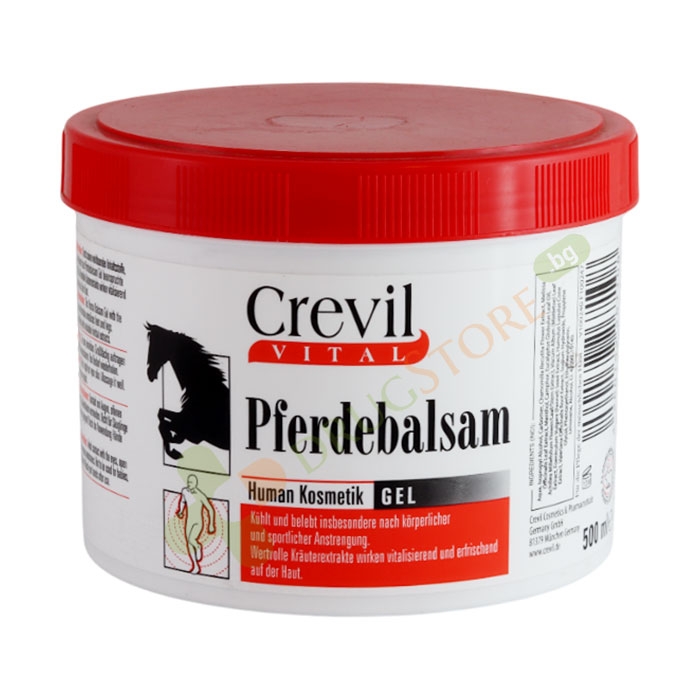 КРЕВИЛ ГЕЛ С КОНСКИ КЕСТЕН 500 мл / CREVIL VITAL PFERDEBALSAM GEL