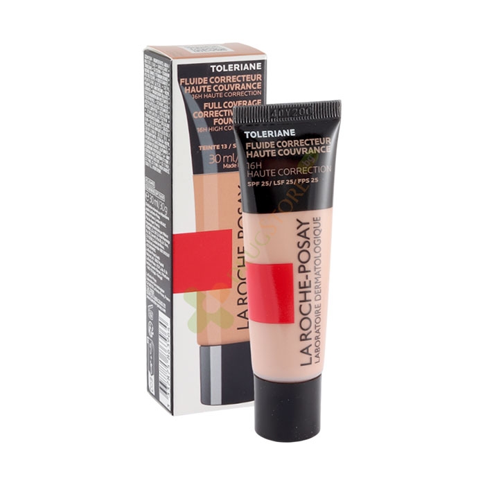 ЛА РОШ ТОЛЕРИАН КОРИГИРАЩ ФОН ДЬО ТЕН ФЛУИД 13 30 мл / LA ROCHE - POSAY TOLERIANE ULTRA WORKABLE CORRECTIVE FOUNDATION