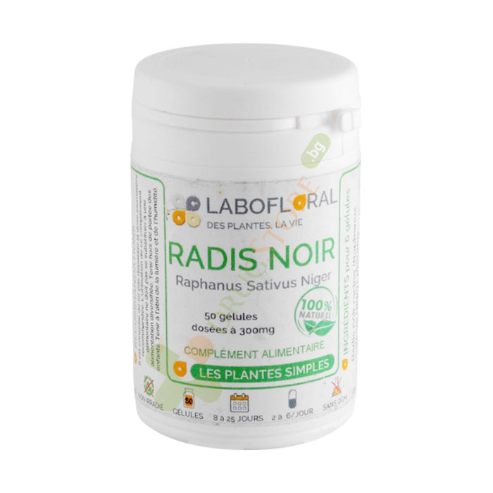 ЛАБОФЛОРАЛ ЧЕРНА РЯПА капсули 300 мг 50 броя / PHYTOMOINSCHER LABOFLORAL BLACK TURNIP
