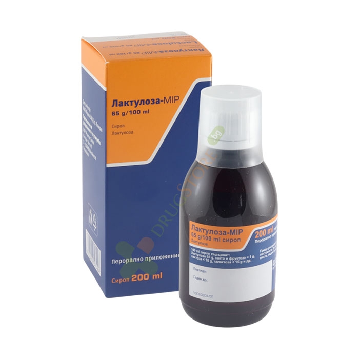 ЛАКТУЛОЗА - МИП сироп 200 мл / MIP PHARMA LACTULOSE MIP syrup