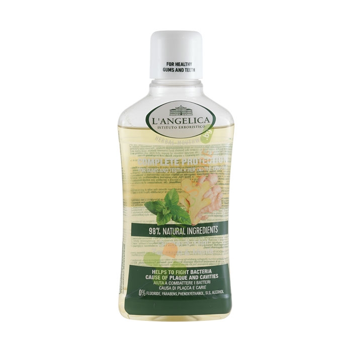 ВОДА ЗА УСТА С РАСТИТЕЛНИ ЕКСТРАКТИ 500 мл / L&#039;ANGELICA MOUTHWASH