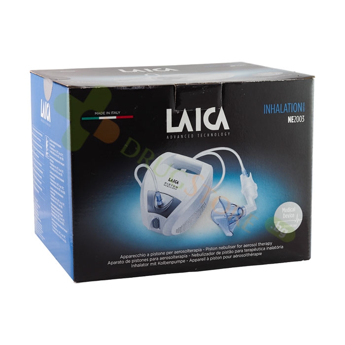 ЛАЙКА АЕРОЗОЛЕН ИНХАЛАТОР модел NE2003 / LAICA PISTON NEBULIZER model NE2003