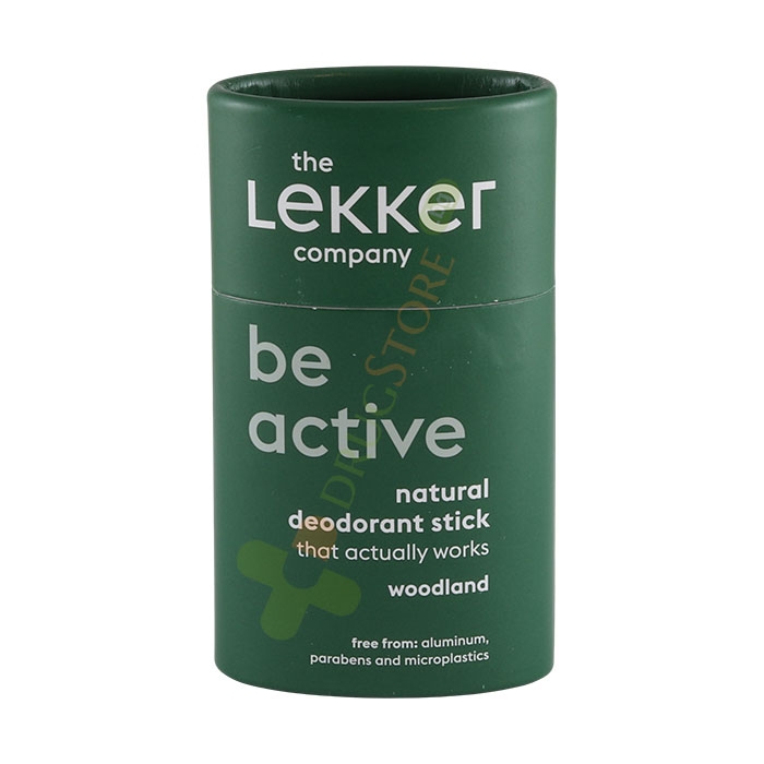 БИ АКТИВ НАТУРАЛЕН ДЕО СТИК ГОРСКИ АРОМАТ 40 грама / LEKKER BE ACTIVE NATURAL DEODORANT STICK WOODLAND