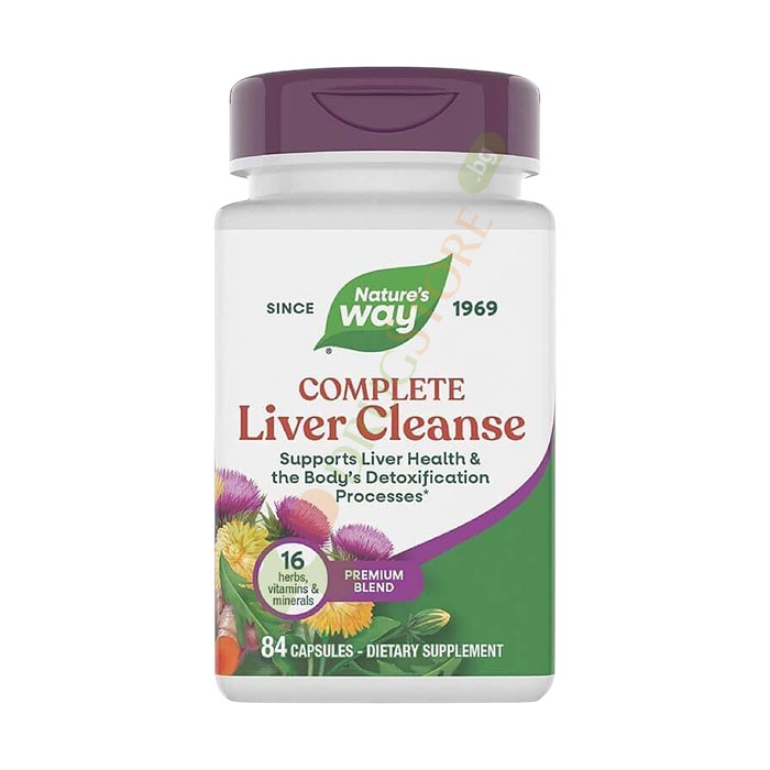 ЛИВЪР КЛИЙНЗ КЪМПЛИЙТ капсули 84 броя / NATURES WAY COMPLETE LIVER CLEANSE