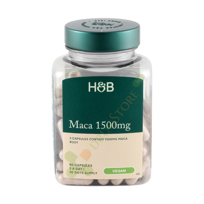 МАКА капсули 90 броя / HOLLAND &amp; BARRETT MACA
