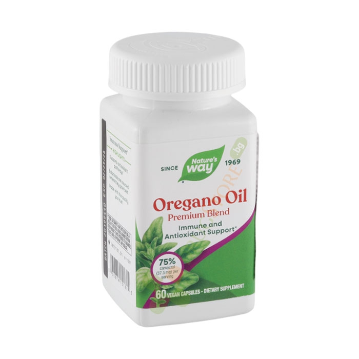 РИГАН МАСЛО капсули 50 мг 60 броя / NATURE&#039;S WAY OREGANO OIL