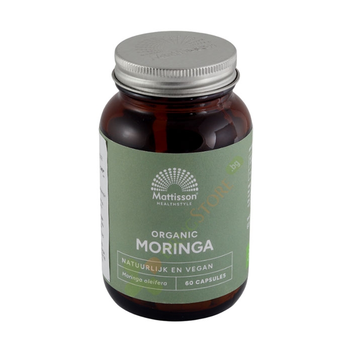 МАТИСЪН МОРИНГА капсули 400 мг 60 броя / MATTISSON HEALTHSTYLE MORINGA