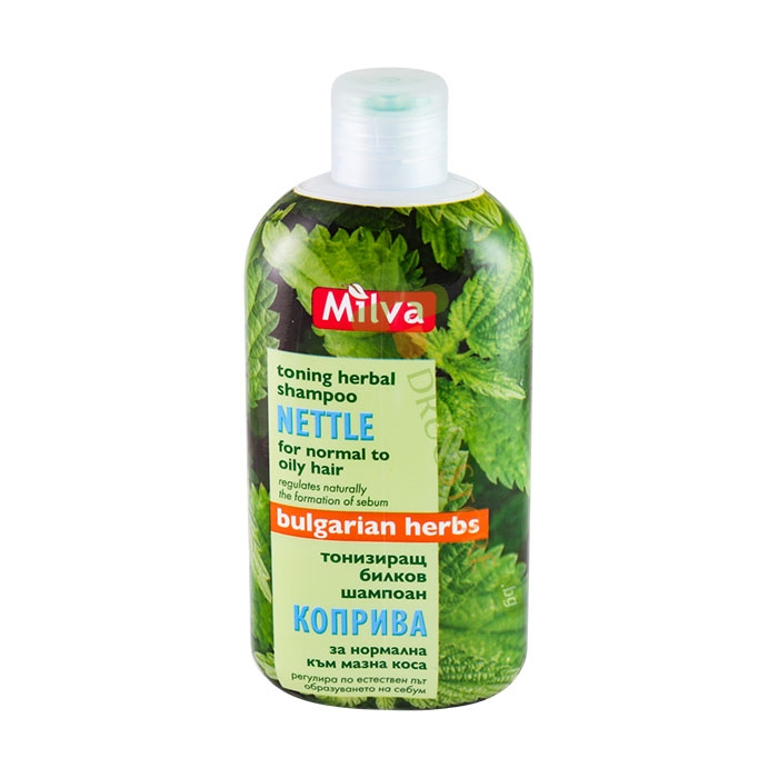 ШАМПОАН ЗА КОСА С КОПРИВА 200 мл / MILVA NETTLE SHAMPOO