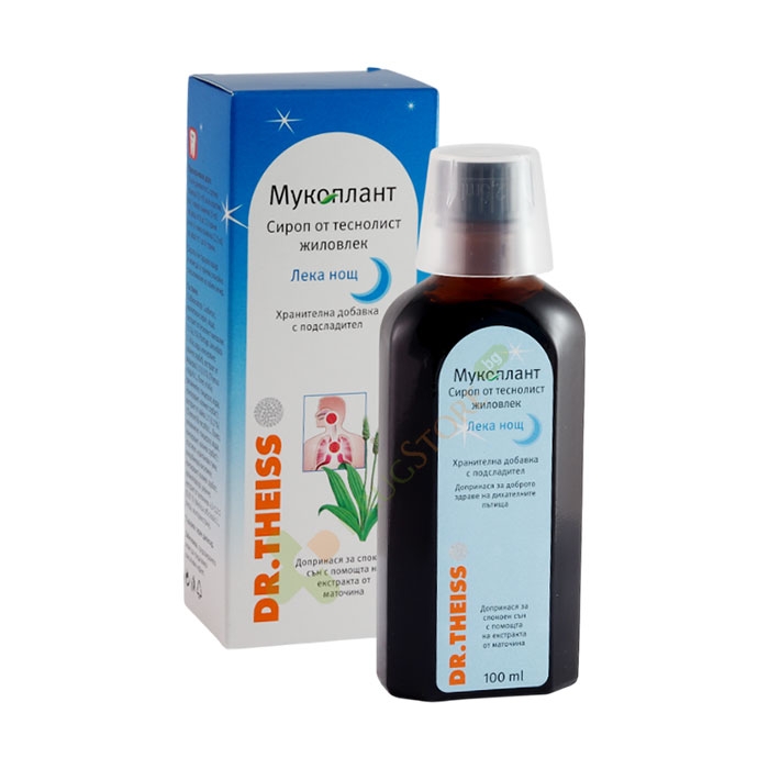 МУКОПЛАНТ ЛЕКА НОЩ сироп 100 мл / NATUR PRODUCT DR.THEISS MUCOPLANT GOOD NIGHT SYRUP