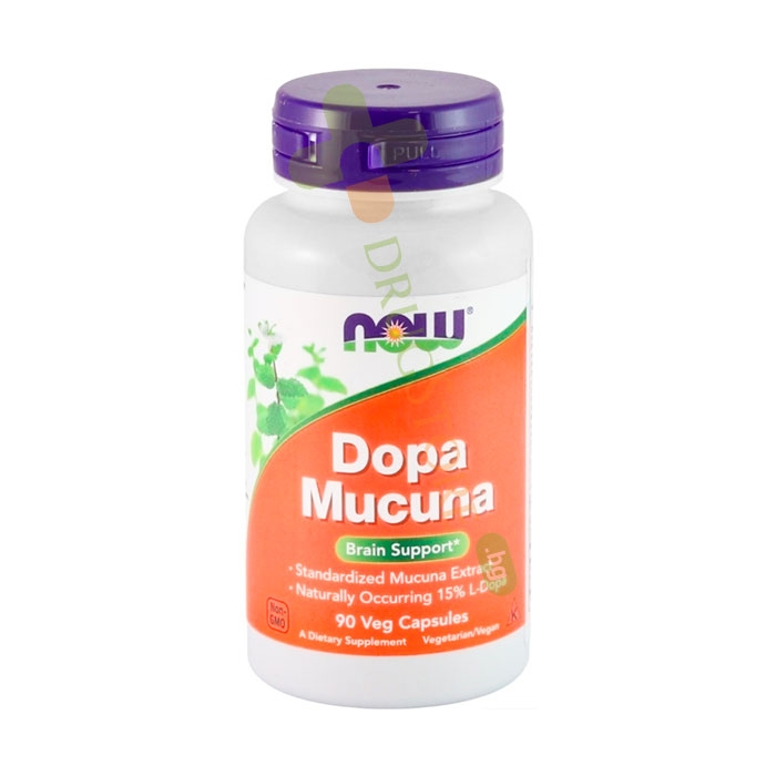 НАУ ФУДС ДОПА МУКУНА капсули 90 броя / NOW FOODS DOPA MUCUNA